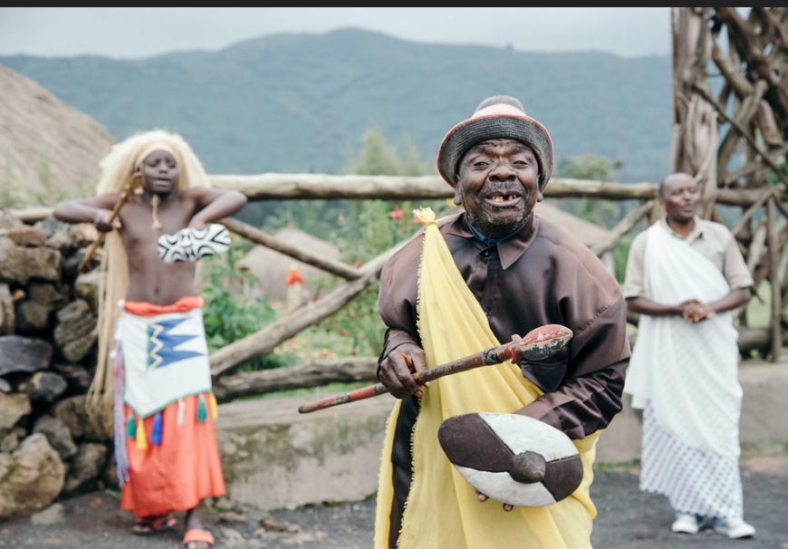 the elders at the Iby'iwacu Cultural Village