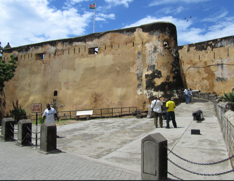 Fort Jesus Mombasa, is one of Kenya's major historical sites