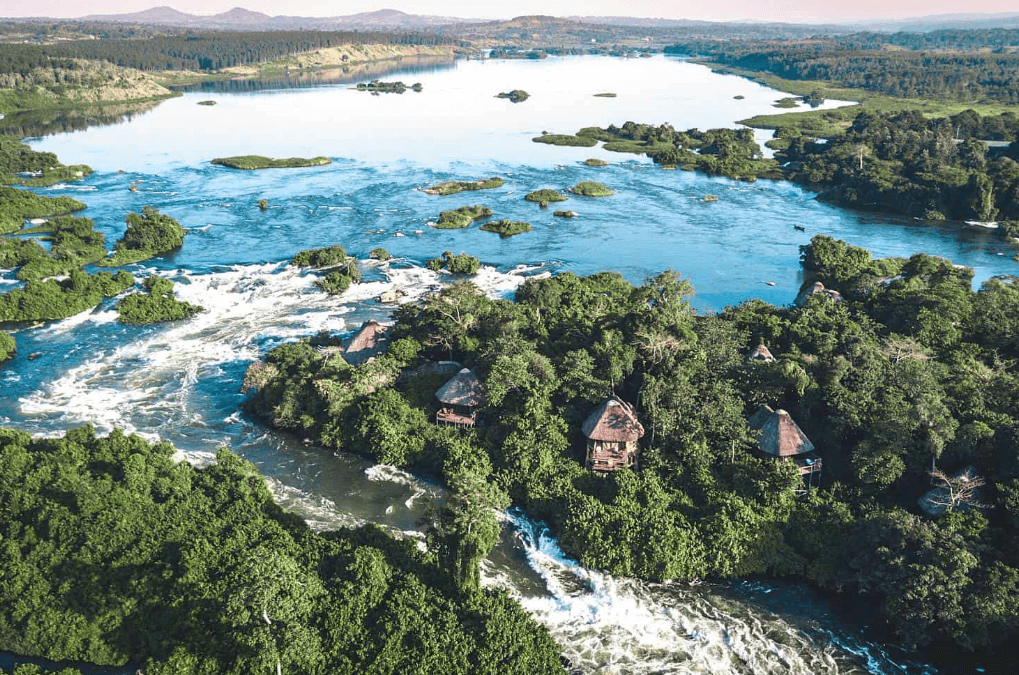where to stay at the source of the Nile in Jinja, Uganda
